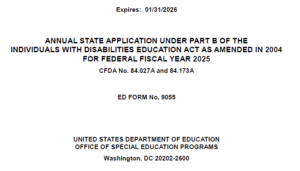 FSM Individuals with Disabilities Education Act (IDEA) Grant Application